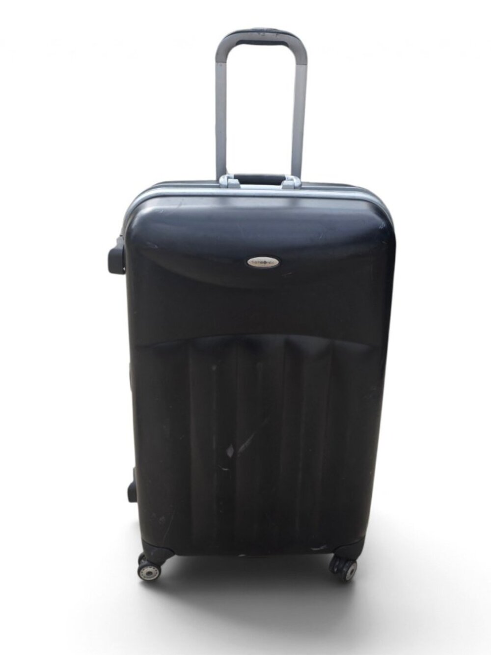 Samsonite Silhouette 29" Hardside Spinner Suitcase Black Large Checked Luggage
